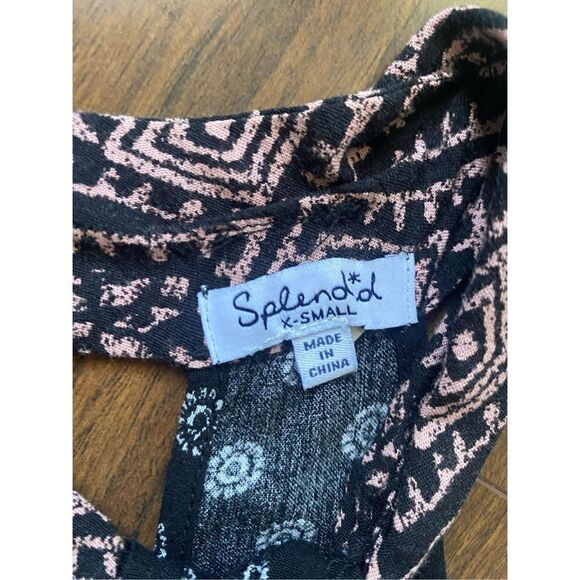 Splendid XS boho short romper - Picture 5 of 6